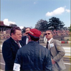 Formel 1 1976, Franz Josef Strauß (l.)